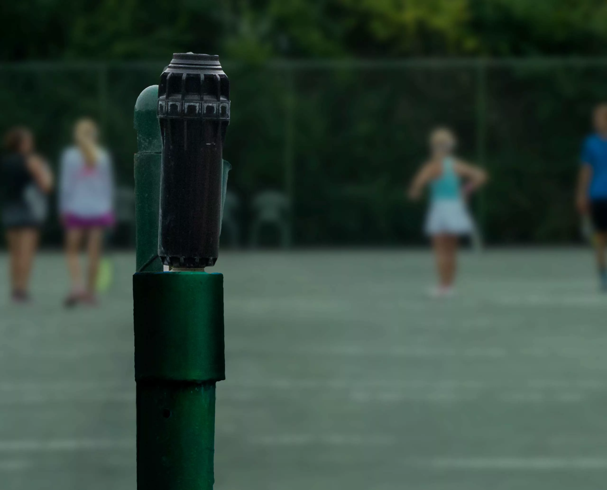 It’s so much cooler to play on clay.